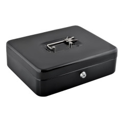 Stor svart pengakassett