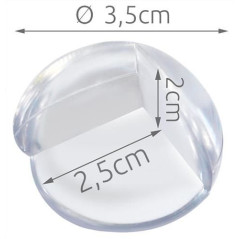 Silikonhörnskydd - 4 stycken