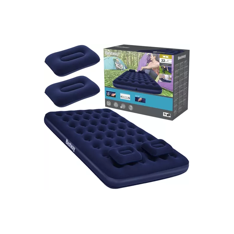 Dubbel luftmadrass med pump - BESTWAY 67374