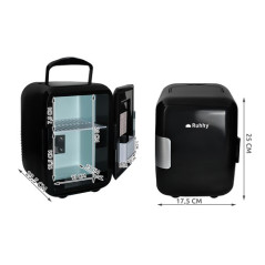 Resekylskåp 4L - svart