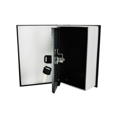 Kassaskåp - en kassett gömd i en bok 18cmx11,5cm.