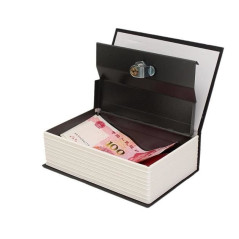 Kassaskåp - en kassett gömd i en bok 18cmx11,5cm.