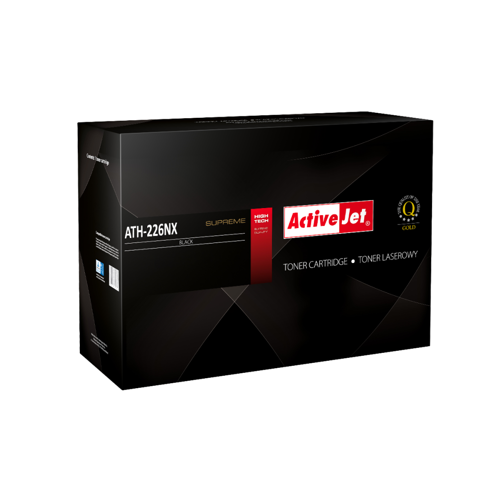 TONER ActiveJet för HP-laser skrivare (26X CF226X) svart TONER ActiveJet för HP-laser skrivare (26X CF226X) svart