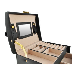 Smyckeskrin/smyckesask - svart