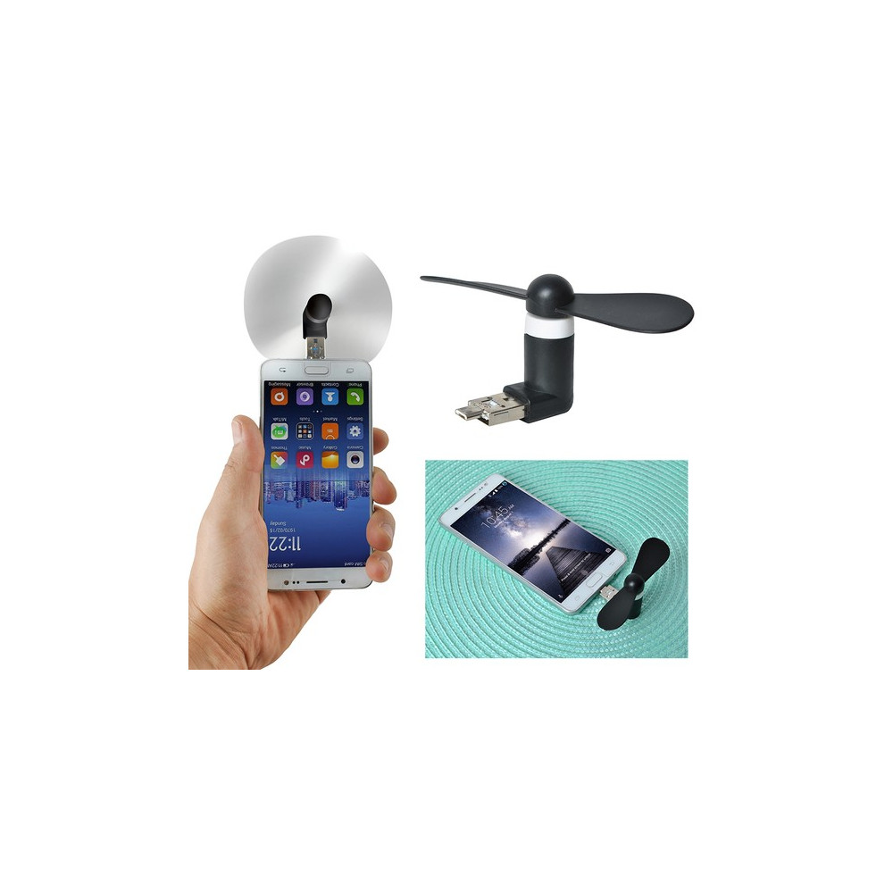 Fläkt micro USB svart