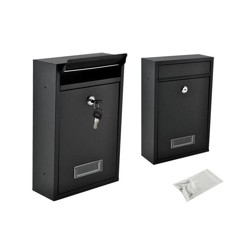 Brevlåda S6237 - svart