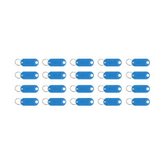 Nyckelring / nyckelbrickor set 100 st.