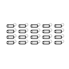 Nyckelring / nyckelbrickor set 100 st.