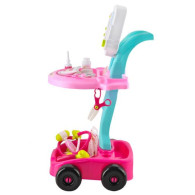 Set för liten doktor - rosa vagn