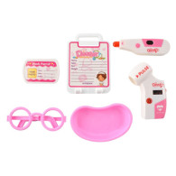 Set för liten doktor - rosa vagn