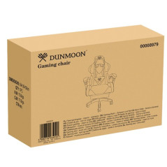 Spelstol - svart - röd Dunmoon | HandlaSmidigt.se