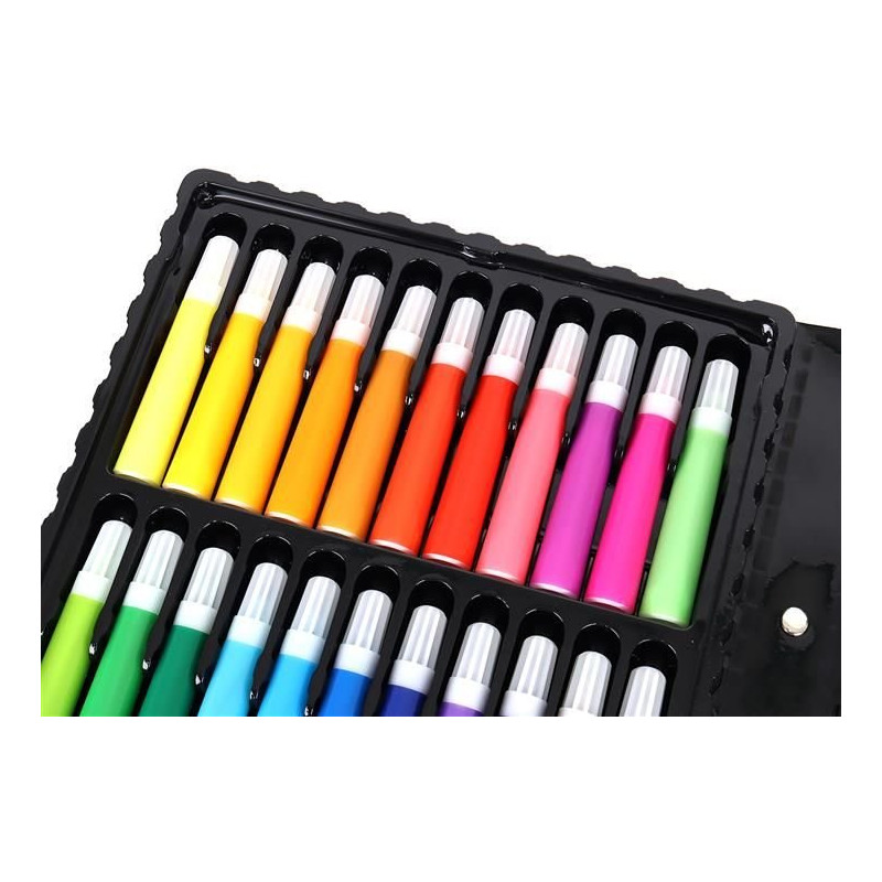 Målningsset i en resväska med 86 delar