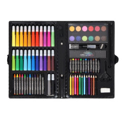 Målningsset i en resväska med 86 delar