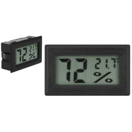 Termometer och hygrometer digital 2i1
