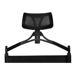 Stol för smink med aluminiumram och nackstöd