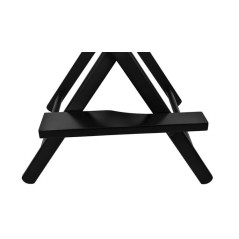 Stol för smink med aluminiumram och nackstöd