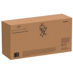 Stol för smink med aluminiumram och nackstöd