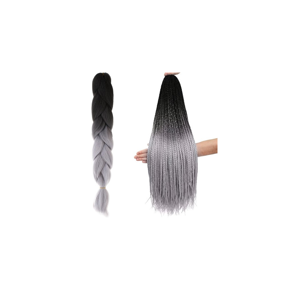 Włosy syntetyczne warkoczyki ombre sz/sz W10345