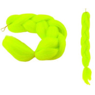 Syntetiska neonflätor - neonfärger