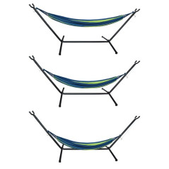 Hängmatta 200x150cm med stativ