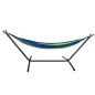 Hängmatta 200x150cm med stativ