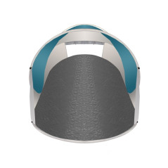 Strandtält 145x100x70cm - turkos - grå