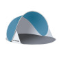 Strandtält 145x100x70cm - turkos - grå