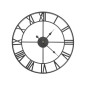 Väggklocka retro - svart