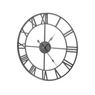 Väggklocka retro - svart