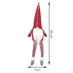 Röd sittande nisse | HandlaSmidigt.se