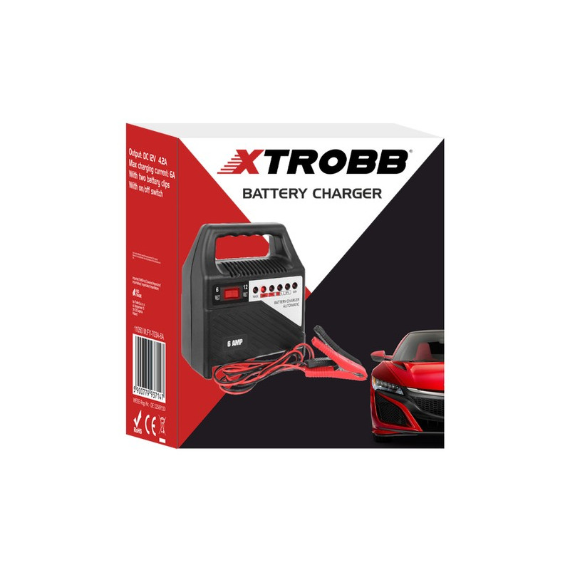 Batteriladdare för 12V 6A