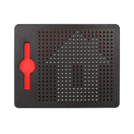 Tavla + magnetkulor + penna med magnet