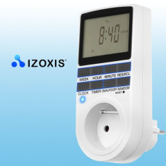 Tidsprogrammerare strömbrytare/on/off