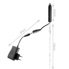 Lampor 200 LED - änglahår - flerfärgad 12V