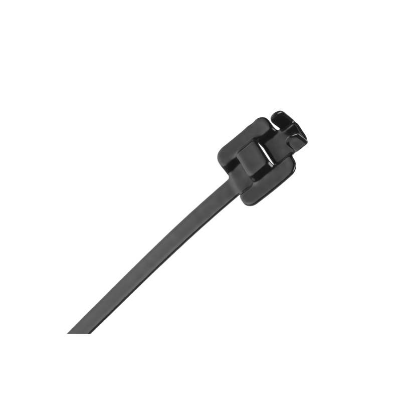 Stålklämma med nylonbeläggning, 45 cm x 6,3 mm.