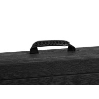Trädgårdsbord hopfällbart svart 180 cm