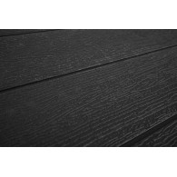 Trädgårdsbord hopfällbart svart 180 cm
