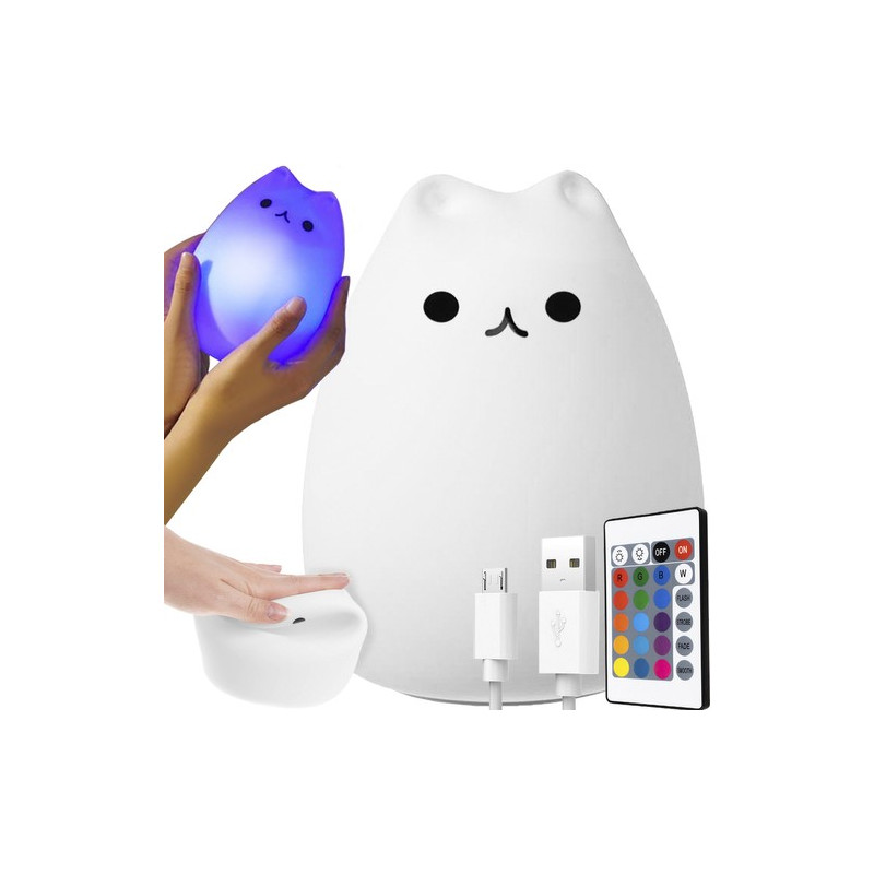 Nattlampa LED - katt