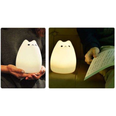 Nattlampa LED - katt | HandlaSmidigt.se