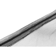 Myggskydd för trädgårdsparasoll 3m - svart