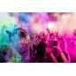 Färgglad Holi-pulver - set med 10x100g