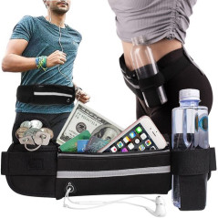 Njure - svart löparbälte