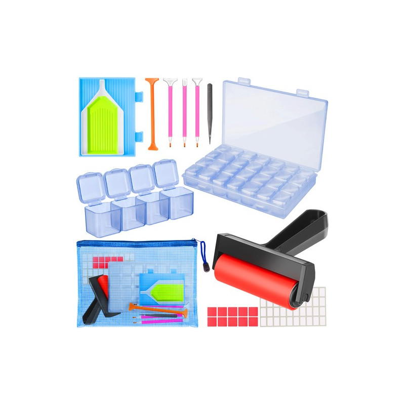 Diamantsömnadstillbehör