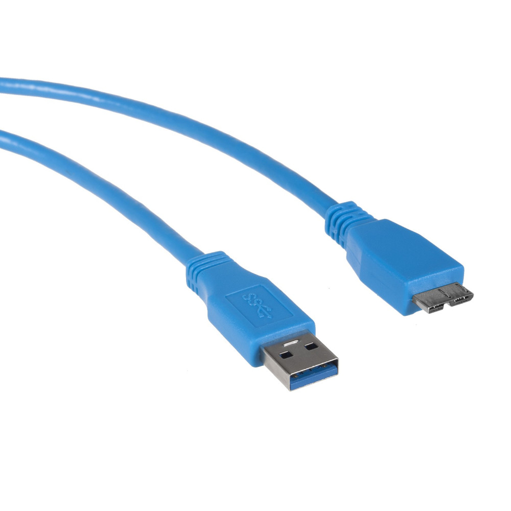 MCTV-586 46436 USB 3.0-kabel AM-microBM-kontakt till kontakt 0,5m MCTV-586 46436 USB 3.0-kabel AM-microBM-kontakt till kontakt 0,5m