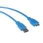MCTV-586 46436 USB 3.0-kabel AM-microBM-kontakt till kontakt 0,5m