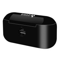Trådlösa hörlurar med powerbank S16154