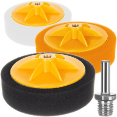 Poleringsvamp - set om 3 stycken.