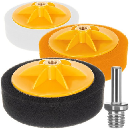 Poleringsvamp - set om 3 stycken.