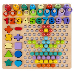 Träpussel - pärlor DU17252