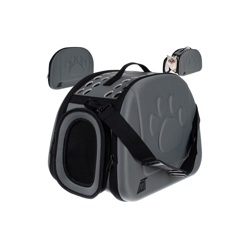 Transportväska för hund/katt - svart